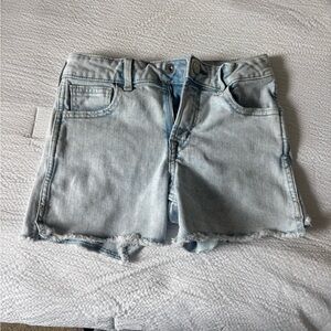 Light Blue Denim Shorts